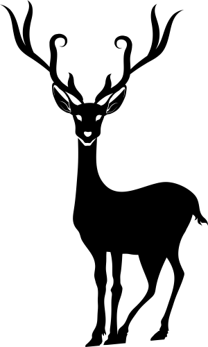 Стикер Коледен Елен 6