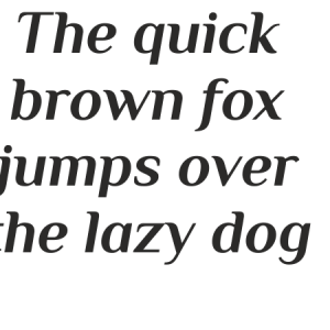 Букви Philosopher