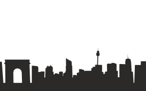 Стикер Сгради