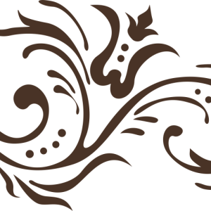 Стикер Флорален мотив