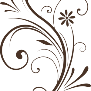 Стикер Флорален мотив