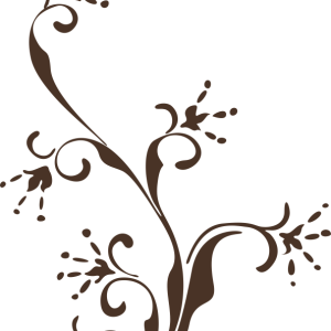 Стикер Флорален мотив