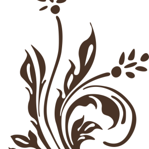 Стикер Флорален мотив