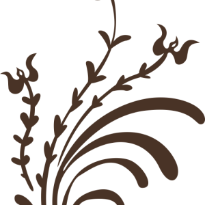 Стикер Флорален мотив