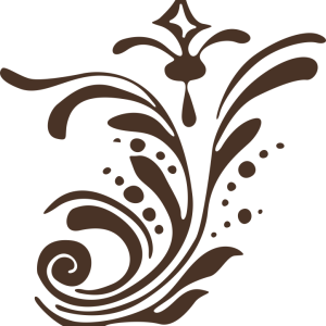 Стикер Флорален мотив