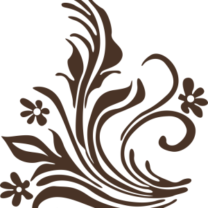 Стикер Флорален мотив