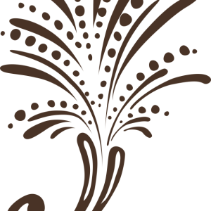 Стикер Флорален мотив