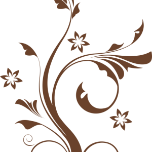 Стикер Флорален мотив