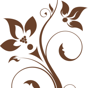 Стикер Флорален мотив