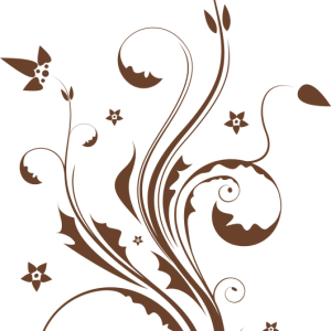 Стикер Флорален мотив