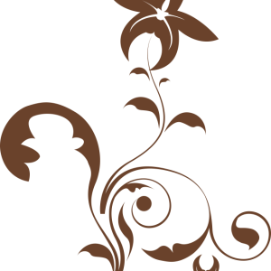 Стикер Флорален мотив