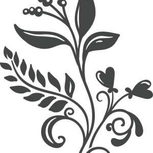 Стикер Флорален мотив