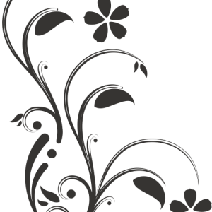 Стикер Флорален мотив