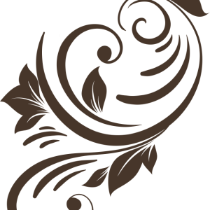 Стикер Флорален мотив