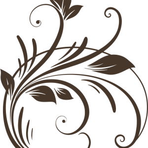 Стикер Флорален мотив