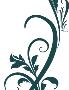 Стикер Флорален мотив