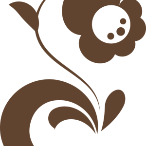 Стикер Флорален мотив