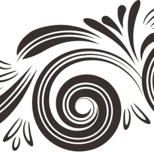 Стикер Флорален мотив