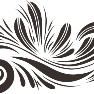 Стикер Флорален мотив