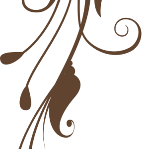 Стикер Флорален мотив