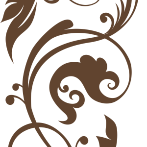 Стикер Флорален мотив