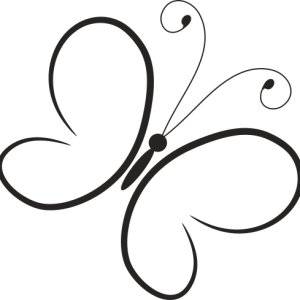 Стикер Пеперуда