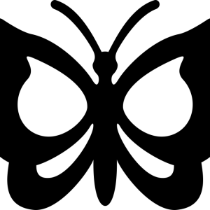 Стикер Пеперуда