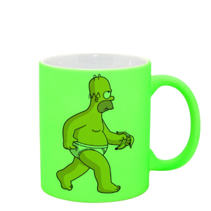 Матова чаша с ваша снимка - Неон