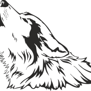 Стикер Вълк