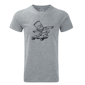 Тениска с щампа Брад Симпсън