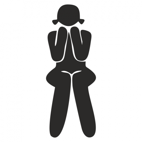 wc woman pose