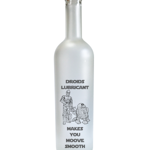 Бутилка "Droid lubricant" - кръгла