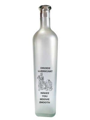 Бутилка "Droid lubricant" - квадрат