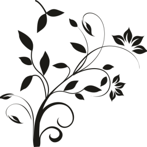 Стикер Флорален мотив