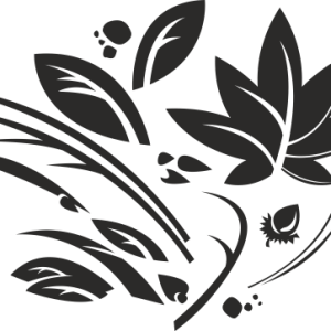 Стикер Флорален мотив