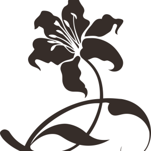 Стикер Флорален мотив