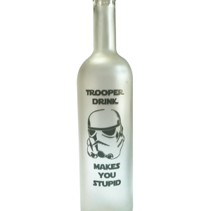 Бутилка "Trooper drink" - кръгла