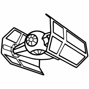 Стикер  Darth Vader Tie Fighter