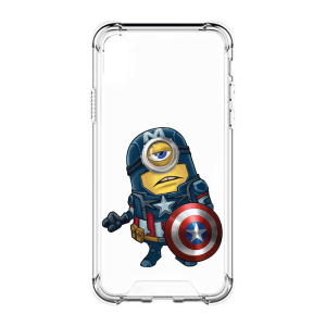 Калъф за телефон Minion Captain America