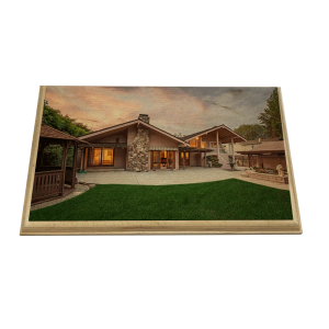 Дървен плакет - различни форми и размери