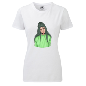 Тениска с щампа Billie Eilish
