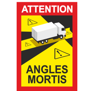 Стикер сляпа зона