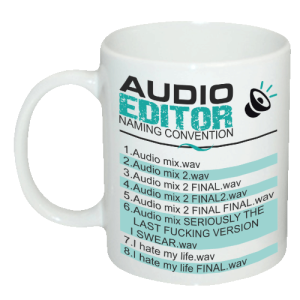 Чаша "Audio Editor"
